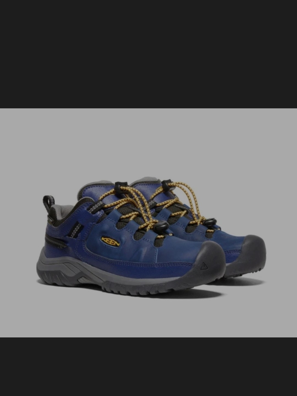 KEEN Targhee Kids' Hiking Shoes Waterproof,Leather,Size 2 Big Kids